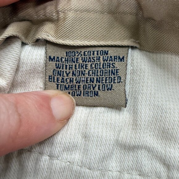 Bill's Khakis Pants Men 36 x 30 Beige Khaki Classic Fit M2 Flat Front b111 - Picture 7 of 16